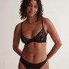 Lingerie Kat The Label Underwire Sets | Alaska Thong Set Black