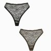 Lingerie Kat The Label High Waist | Maverick High Waist Black Espresso 2 Pack