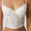 Lingerie Kat The Label Bustiers | Balmain Bustier White