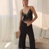 Sleepwear Kat The Label | Harley Pant Set Black