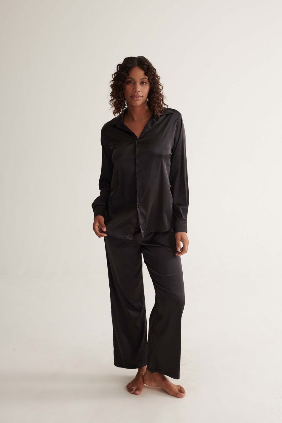 Sleepwear Kat The Label | Celine Pant Black