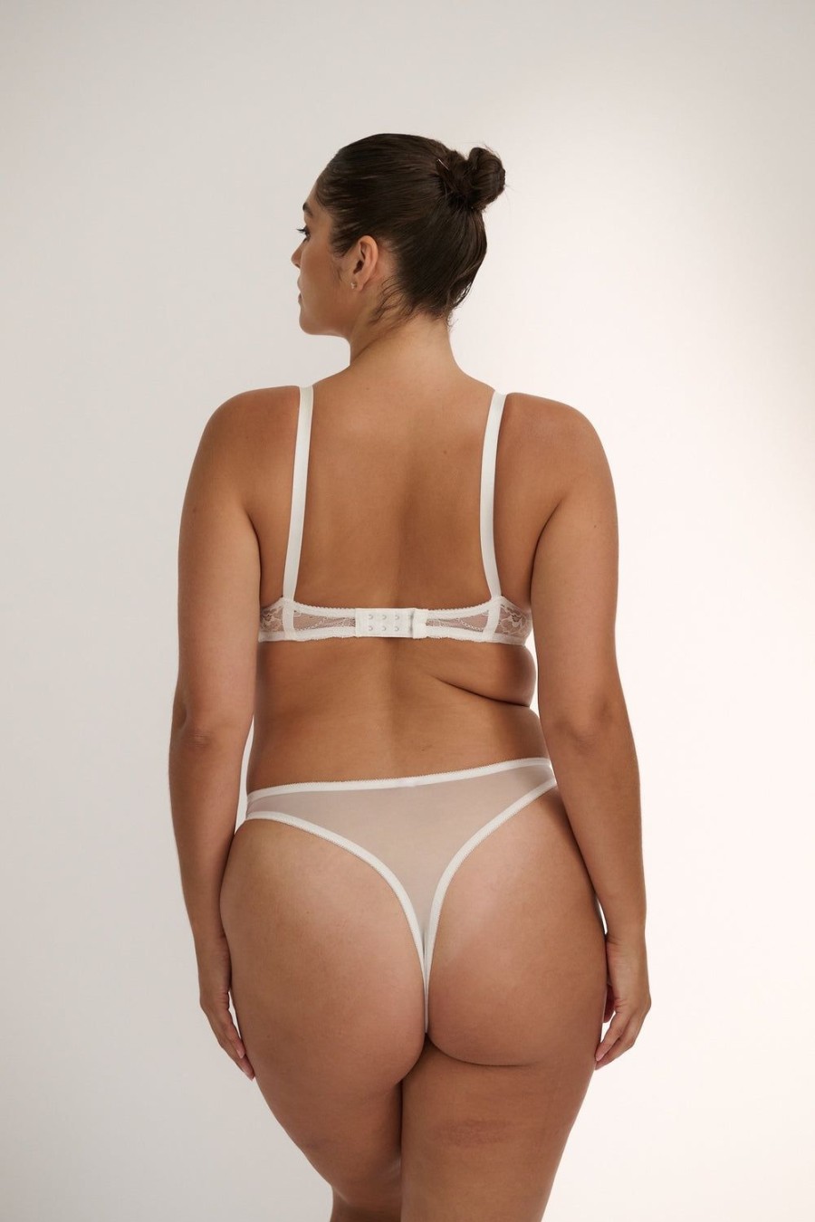 Lingerie Kat The Label Underwire Sets | Maverick High Waist Set White