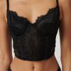 Lingerie Kat The Label Underwire Bras | Balmain Bustier Black