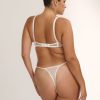 Lingerie Kat The Label Thongs | Rosie Thong White Lingerie