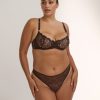 Lingerie Kat The Label Underwire Sets | Maverick High Waist Set Espresso