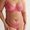 Lingerie Kat The Label Underwire Bras | Maverick Underwire Lace Bra Fuchsia Pink