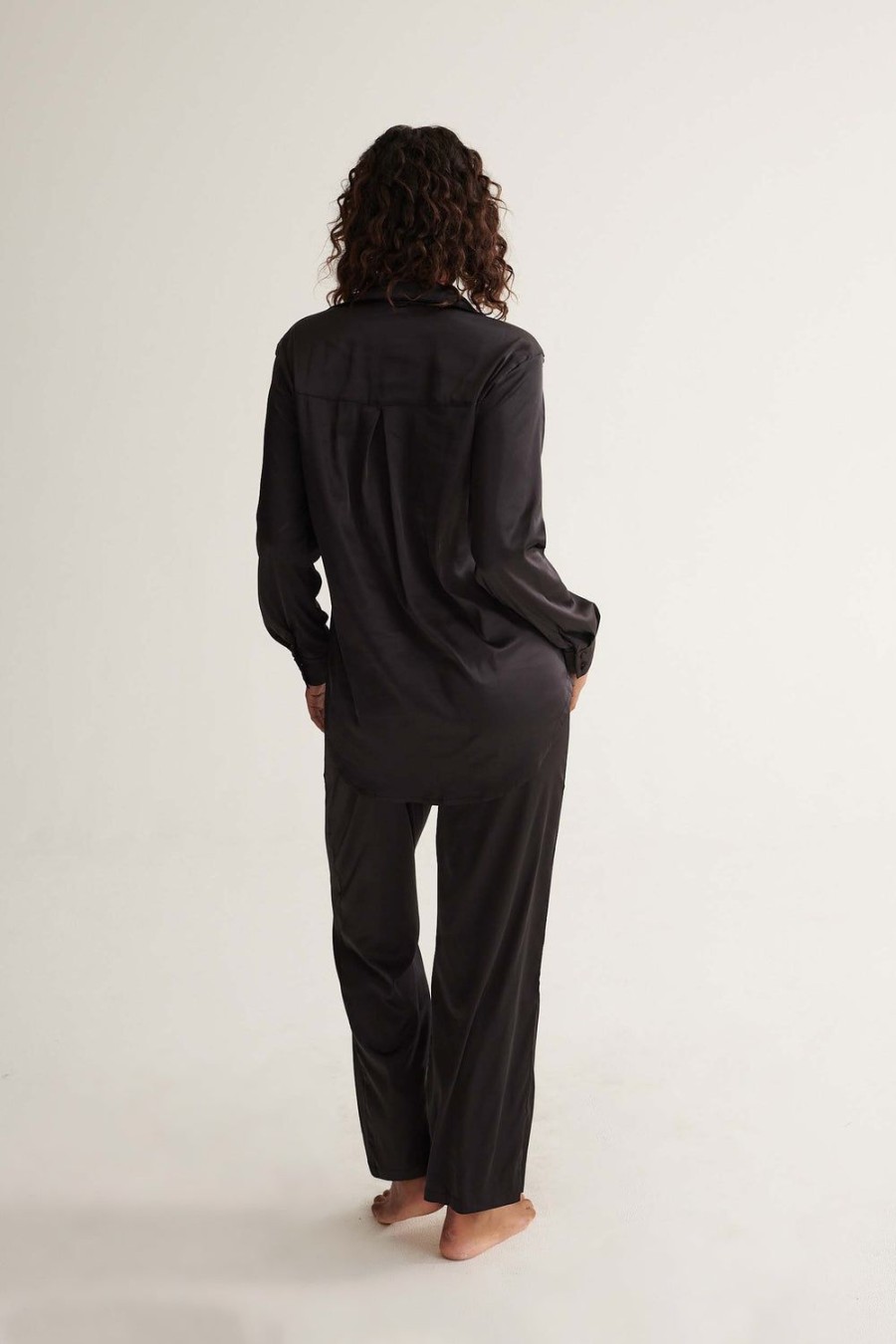 Sleepwear Kat The Label | Celine Pant Set Black