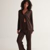 Sleepwear Kat The Label | Celine Pant Set Espresso