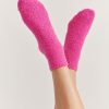 Sleepwear Kat The Label | Fluffy Bed Socks Hot Pink