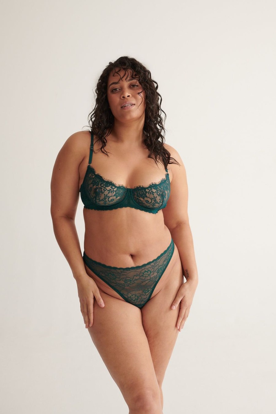 Lingerie Kat The Label High Waist | Maverick High Waist Emerald