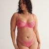 Lingerie Kat The Label Underwire Sets | Maverick Lace Lingerie Set Fuchsia Pink