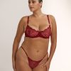 Lingerie Kat The Label Underwire Sets | Maverick Set Lace Lingerie Red