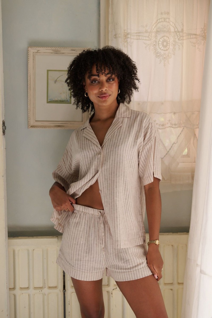 Sleepwear Kat The Label | Arlo Short Set