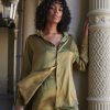 Sleepwear Kat The Label | Celine Shirt Olive