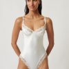 Lingerie Kat The Label Bodysuits | Bowie Bodysuit White