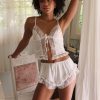 Sleepwear Kat The Label | Harriet Set White