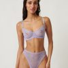 Lingerie Kat The Label Underwire Sets | Maverick High Waist Set Lilac