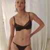 Lingerie Kat The Label Underwire Sets | Bowie Thong Set Espresso