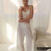 Sleepwear Kat The Label | Harley Pant Set Ivory