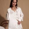 Sleepwear Kat The Label | Celine Short Ivory